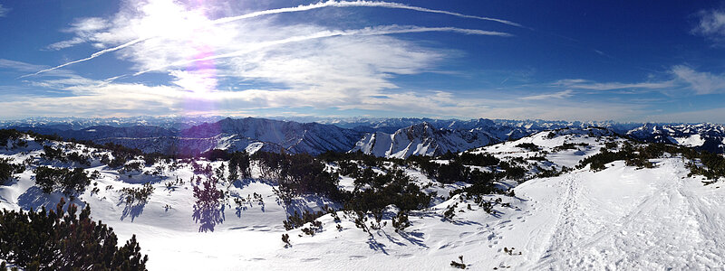 Bergpanorama