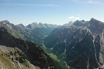 Blick ins Karwendeltal