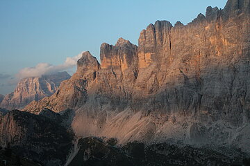 Civetta Nordwand und Monte Pelmo